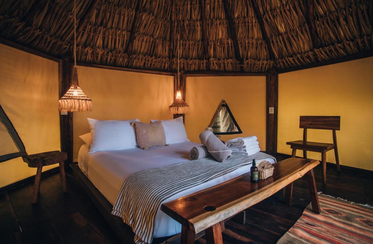 Ikal Tulum Hotel Exterior foto Interior of a room at the resort